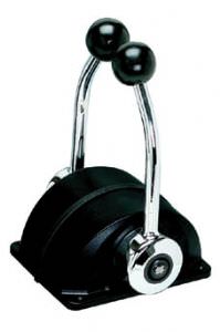 Low Top Mount Twin Lever Control (Black) (click for enlarged image)
